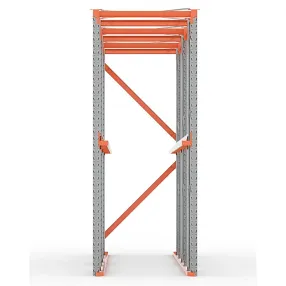 стеллаж набивной паллетный 4000х5000х1000 мм (85.1.5), 1 ярус