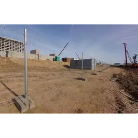 столб для временного ограждения «optima» 1950х51х1,2мм