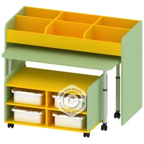 стол дидактический с корзинами для хранения дс-ад-17-2