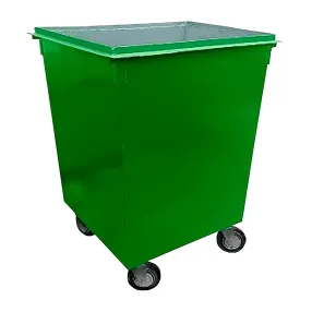 мусорный контейнер 750л для тбо, арт. км 0.75-4, без крышки, на колёсах
