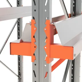 стеллаж набивной паллетный 4500х2550х850 мм (85.1.5), 2 яруса