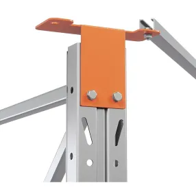 стеллаж набивной паллетный 4000х2550х850 мм (85.1.5), 1 ярус