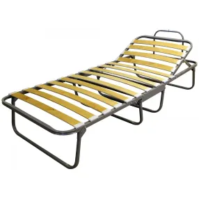 раскладушка «альба» 1900х800 с матрасом ппу 70мм., с рег. подголовником