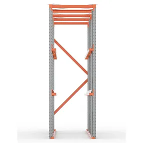 стеллаж набивной паллетный 4500х4200х1050 мм (85.1.5), 2 яруса