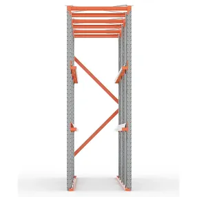 стеллаж набивной паллетный 4500х5000х1000 мм (85.1.5), 2 яруса