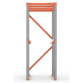 стеллаж набивной паллетный 4000х3300х1100 мм (85.1.5), 1 ярус