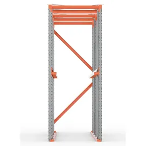 стеллаж набивной паллетный 4000х4200х1050 мм (85.1.5), 1 ярус