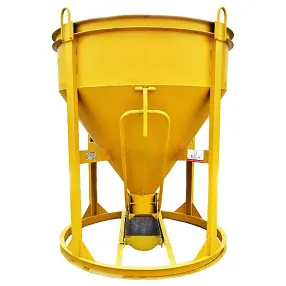 бадья для бетона бн 1,5 м3 с лотком