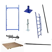 Комплектующие для рамных строительных лесов ЛРСХ-Д